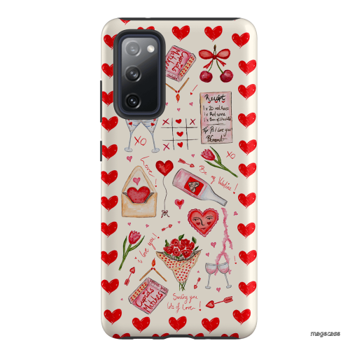 Love Note Printed Phone Cases Samsung Galaxy S20 FE / Armoured by BG. Studio - The Dairy