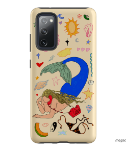 Mermaid Salad Cream Printed Phone Cases Samsung Galaxy S20 FE / Armoured by Easty Beasty - The Dairy