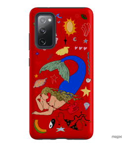 Mermaid Salad Scarlet Printed Phone Cases Samsung Galaxy S20 FE / Armoured by Easty Beasty - The Dairy