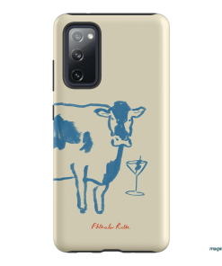 Mootini Blue Printed Phone Cases by Phthalo Ruth - The Dairy