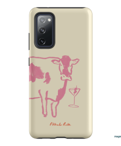 Mootini Pink Printed Phone Cases by Phthalo Ruth - The Dairy