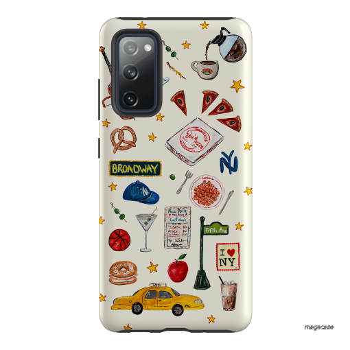 NYC Light Printed Phone Cases Samsung Galaxy S20 FE / Armoured by BG. Studio - The Dairy