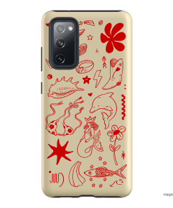 Spiced Cowboy Cream Printed Phone Cases Samsung Galaxy S20 FE / Armoured by Easty Beasty - The Dairy
