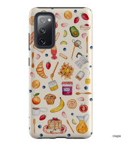 Sunday Breakfast Printed Phone Cases Samsung Galaxy S20 FE / Armoured by BG. Studio - The Dairy