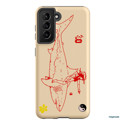 1800-Busy-Rn in Cream Printed Phone Cases Samsung Galaxy S21 / Armoured by Easty Beasty - The Dairy