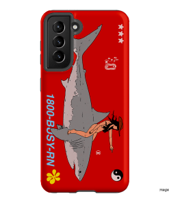 1800-Busy Rn in Red Printed Phone Cases Samsung Galaxy S21 / Armoured by Easty Beasty - The Dairy