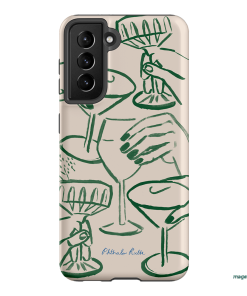 Cheers Printed Phone Cases Samsung Galaxy S21 / Armoured by Phthalo Ruth - The Dairy
