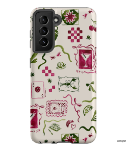 Martini Gal Printed Phone Cases Samsung Galaxy S21 / Armoured by Charlie Taylor - The Dairy