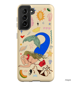 Mermaid Salad Cream Printed Phone Cases Samsung Galaxy S21 / Armoured by Easty Beasty - The Dairy