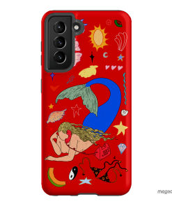 Mermaid Salad Scarlet Printed Phone Cases Samsung Galaxy S21 / Armoured by Easty Beasty - The Dairy