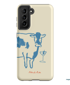 Mootini Blue Printed Phone Cases by Phthalo Ruth - The Dairy