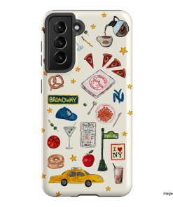 NYC Light Printed Phone Cases Samsung Galaxy S21 / Armoured by BG. Studio - The Dairy