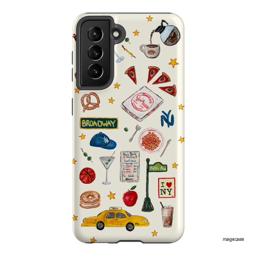NYC Light Printed Phone Cases Samsung Galaxy S21 / Armoured by BG. Studio - The Dairy