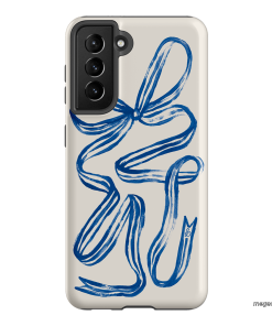 Bowerbird Ribbon Printed Phone Cases Samsung Galaxy S21 / Armoured by Jasmine Dowling - The Dairy