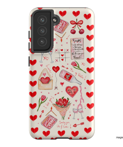 Love Note Printed Phone Cases Samsung Galaxy S21 FE / Armoured by BG. Studio - The Dairy