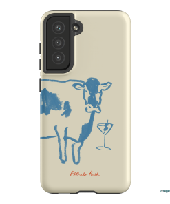 Mootini Blue Printed Phone Cases by Phthalo Ruth - The Dairy