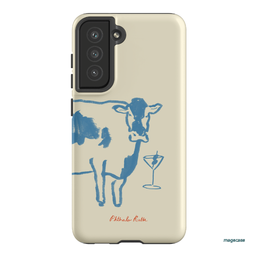 Mootini Blue Printed Phone Cases by Phthalo Ruth - The Dairy