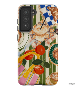 Morning Goss Printed Phone Cases Samsung Galaxy S21 FE / Armoured by Charlie Taylor - The Dairy