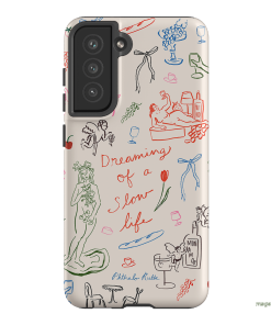 Muse Dreams Printed Phone Cases Samsung Galaxy S21 FE / Armoured by Phthalo Ruth - The Dairy