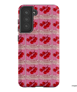 Tinned Tomatoes Printed Phone Cases Samsung Galaxy S21 FE / Armoured by The Dairy - The Dairy