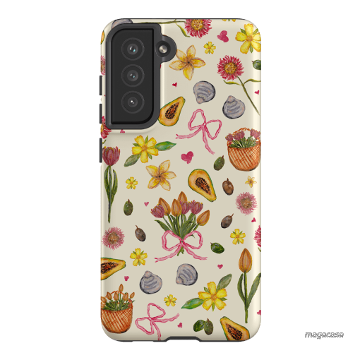 Bouquets & Bows Printed Phone Cases Samsung Galaxy S21 FE / Armoured by BG. Studio - The Dairy