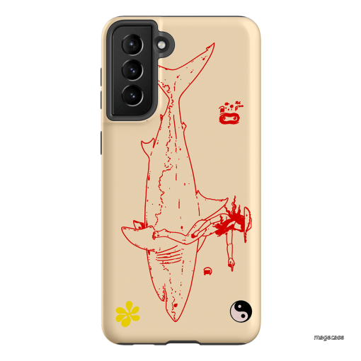 1800-Busy-Rn in Cream Printed Phone Cases Samsung Galaxy S21 Plus / Armoured by Easty Beasty - The Dairy