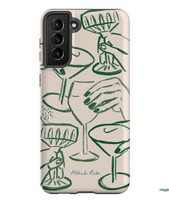 Cheers Printed Phone Cases Samsung Galaxy S21 Plus / Armoured by Phthalo Ruth - The Dairy