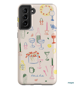 Dinnerware Printed Phone Cases Samsung Galaxy S21 Plus / Armoured by Phthalo Ruth - The Dairy