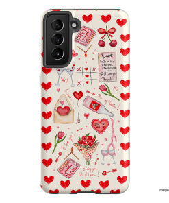Love Note Printed Phone Cases Samsung Galaxy S21 Plus / Armoured by BG. Studio - The Dairy