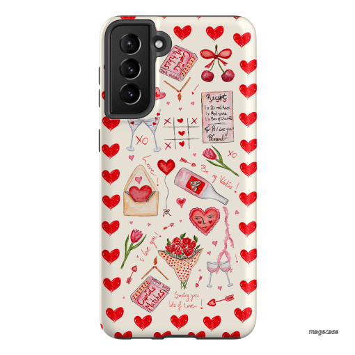 Love Note Printed Phone Cases Samsung Galaxy S21 Plus / Armoured by BG. Studio - The Dairy