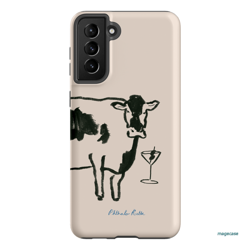 Mootini Printed Phone Cases Samsung Galaxy S21 Plus / Armoured by Phthalo Ruth - The Dairy