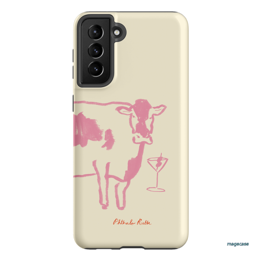Mootini Pink Printed Phone Cases by Phthalo Ruth - The Dairy