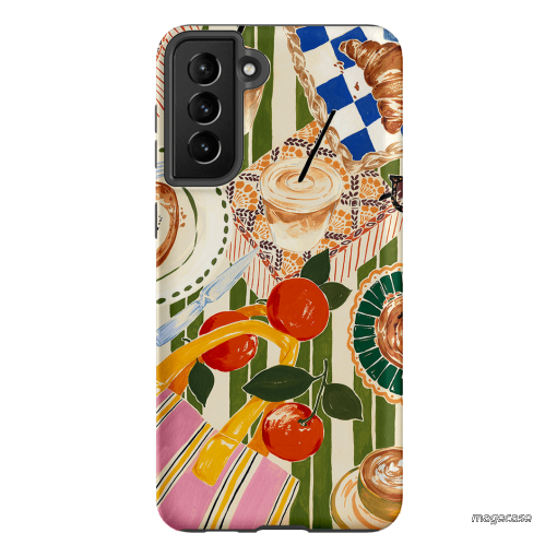Morning Goss Printed Phone Cases Samsung Galaxy S21 Plus / Armoured by Charlie Taylor - The Dairy