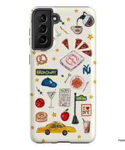 NYC Light Printed Phone Cases Samsung Galaxy S21 Plus / Armoured by BG. Studio - The Dairy