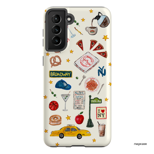 NYC Light Printed Phone Cases Samsung Galaxy S21 Plus / Armoured by BG. Studio - The Dairy