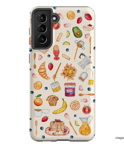 Sunday Breakfast Printed Phone Cases Samsung Galaxy S21 Plus / Armoured by BG. Studio - The Dairy