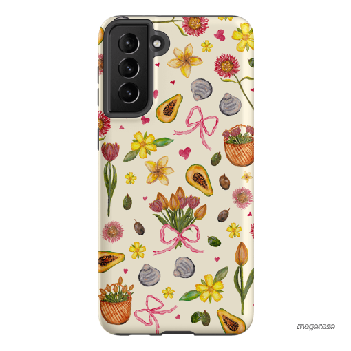 Bouquets & Bows Printed Phone Cases Samsung Galaxy S21 Plus / Armoured by BG. Studio - The Dairy