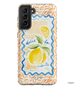Dolce Far Niente Printed Phone Cases Samsung Galaxy S21 Plus / Armoured by Cass Deller - The Dairy