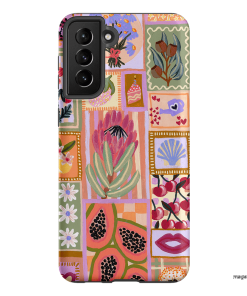 Summer Postcards Printed Phone Cases Samsung Galaxy S21 Plus / Armoured by Amy Gibbs - The Dairy