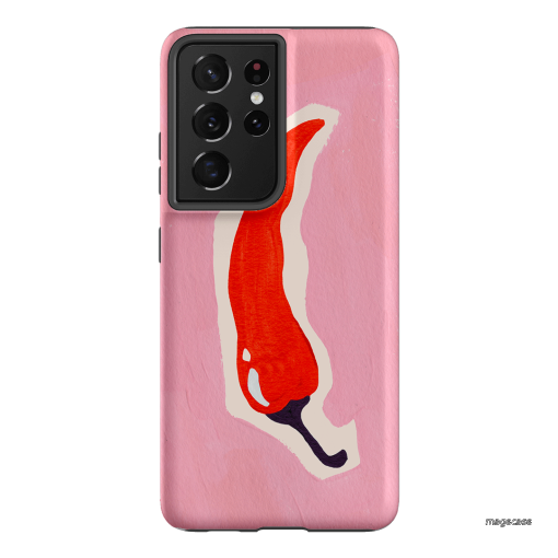 Chilli Printed Phone Cases Samsung Galaxy S21 Ultra / Armoured by Studio Bon - The Dairy
