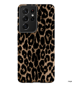 Classic Leopard Printed Phone Cases Samsung Galaxy S21 Ultra / Armoured by The Dairy - The Dairy