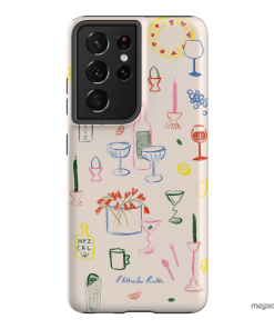 Dinnerware Printed Phone Cases Samsung Galaxy S21 Ultra / Armoured by Phthalo Ruth - The Dairy