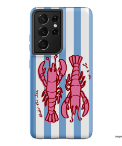 Lobster for Life Printed Phone Cases Samsung Galaxy S21 Ultra / Armoured by The Dairy - The Dairy