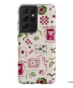Martini Gal Printed Phone Cases Samsung Galaxy S21 Ultra / Armoured by Charlie Taylor - The Dairy