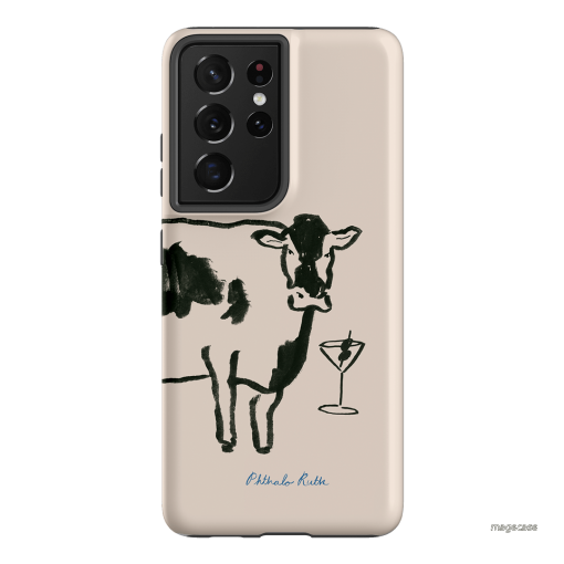 Mootini Printed Phone Cases Samsung Galaxy S21 Ultra / Armoured by Phthalo Ruth - The Dairy