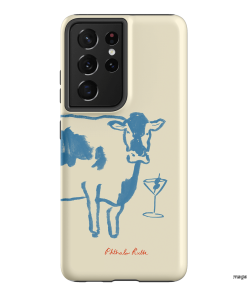 Mootini Blue Printed Phone Cases by Phthalo Ruth - The Dairy