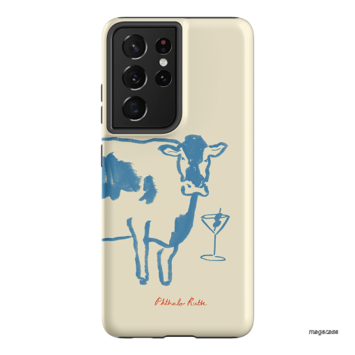 Mootini Blue Printed Phone Cases by Phthalo Ruth - The Dairy