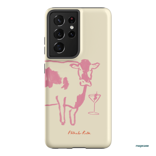 Mootini Pink Printed Phone Cases by Phthalo Ruth - The Dairy