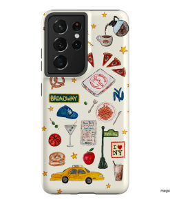 NYC Light Printed Phone Cases Samsung Galaxy S21 Ultra / Armoured by BG. Studio - The Dairy
