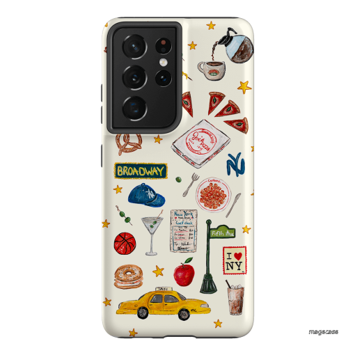 NYC Light Printed Phone Cases Samsung Galaxy S21 Ultra / Armoured by BG. Studio - The Dairy